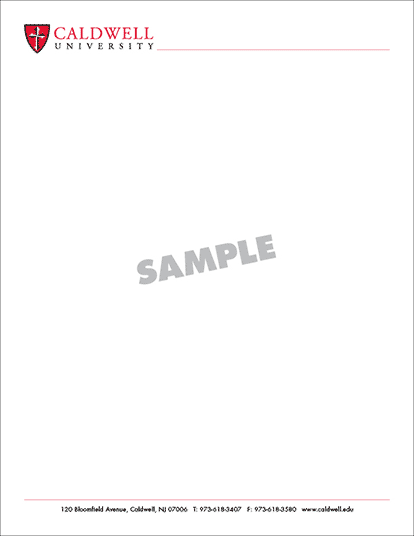 Generic Letterhead - 2 Color - Click Image to Close